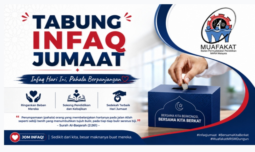 TABUNG INFAQ MRSM DUNGUN 2.0