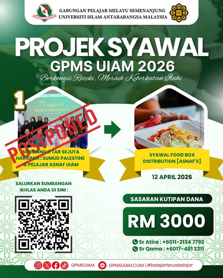 SYAWAL FOOD BOX KEPADA ASNAF UIAM
