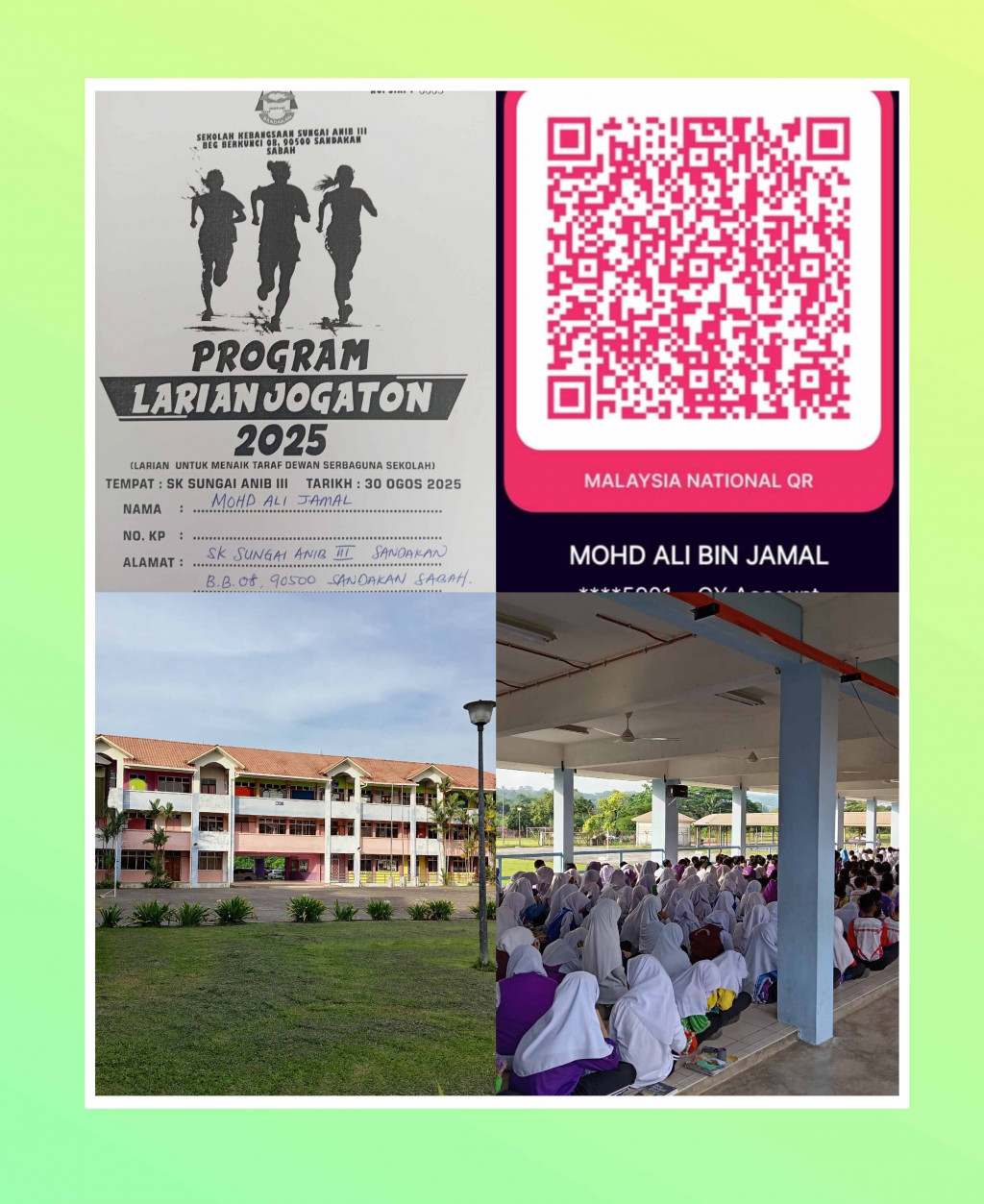 DERMA IKHLAS: NAIK TARAF DEWAN SEKOLAH