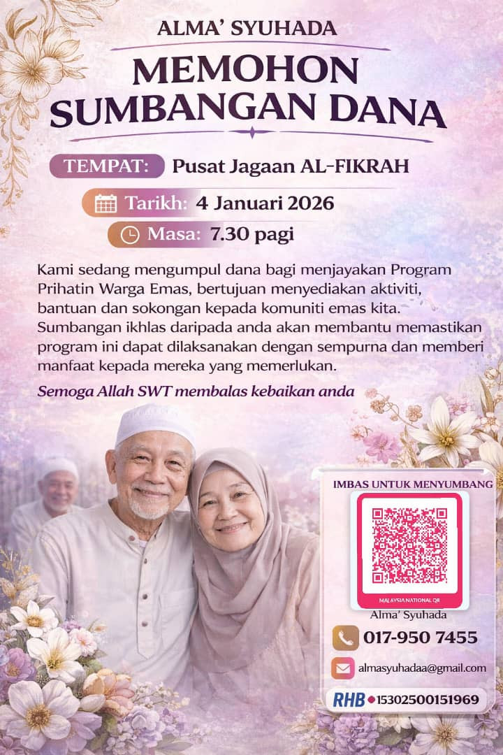 SENTUHAN PRIHATIN BERSAMA WARGA EMAS