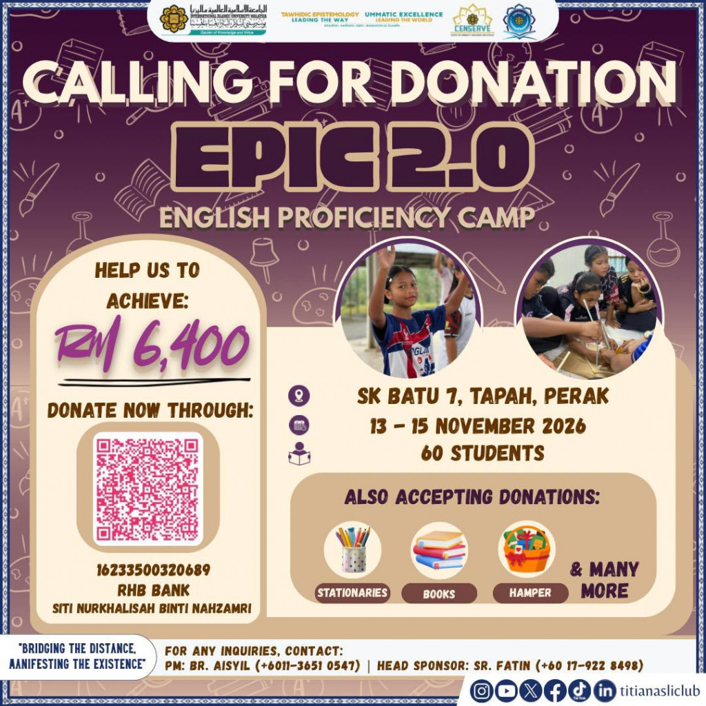 ENGLISH PROFICIENCY CAMP 2.0 (EPIC 2.0)