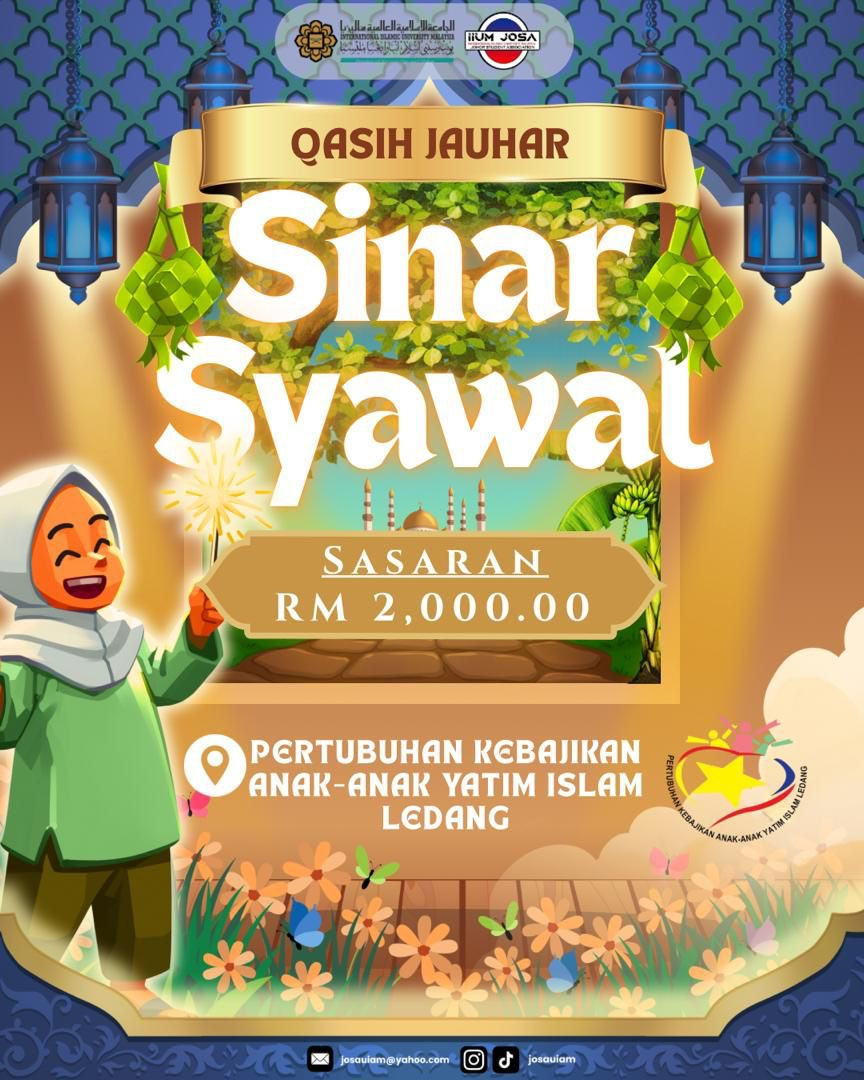 QASIH JAUHAR : SINAR SYAWAL BERSAMA ANAK YATIM