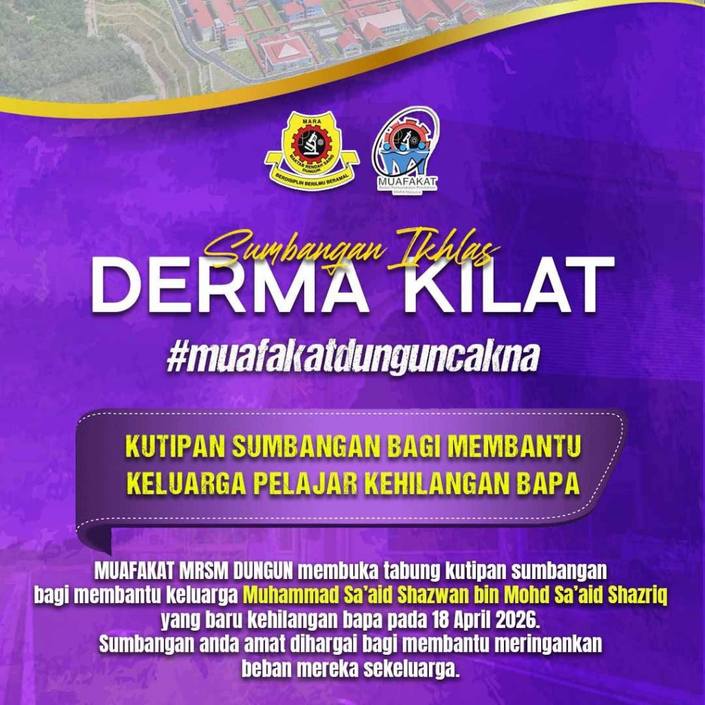 DERMA KILAT KELUARGA ADIK SA’AID SHAZWAN (FORM 4)