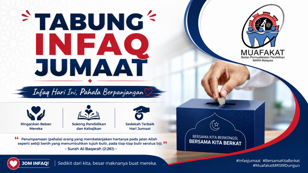 TABUNG INFAQ JUMAAT MRSM DUNGUN