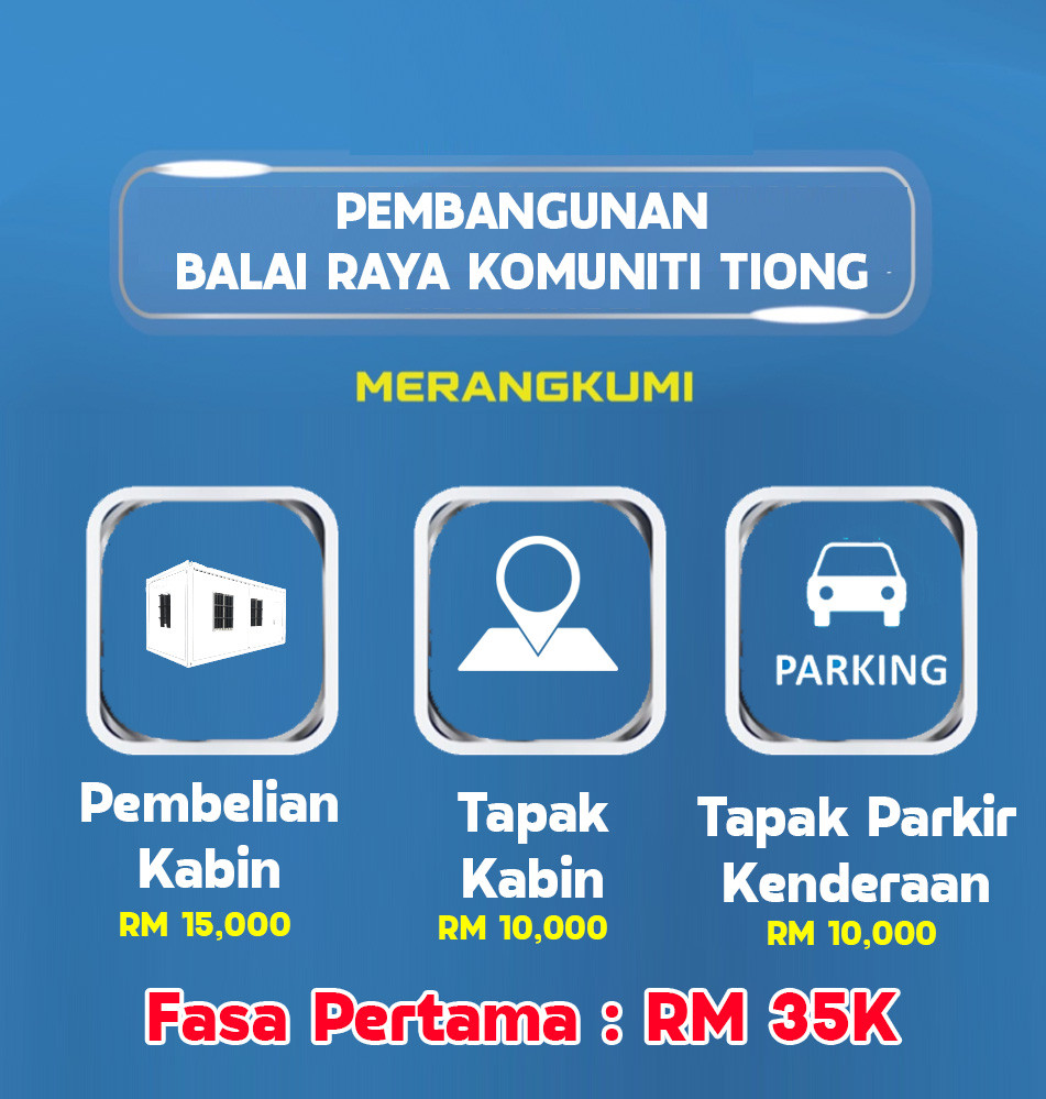 TAJAAN PEMBANGUNAN BALAI RAYA KOMUNITI TIONG