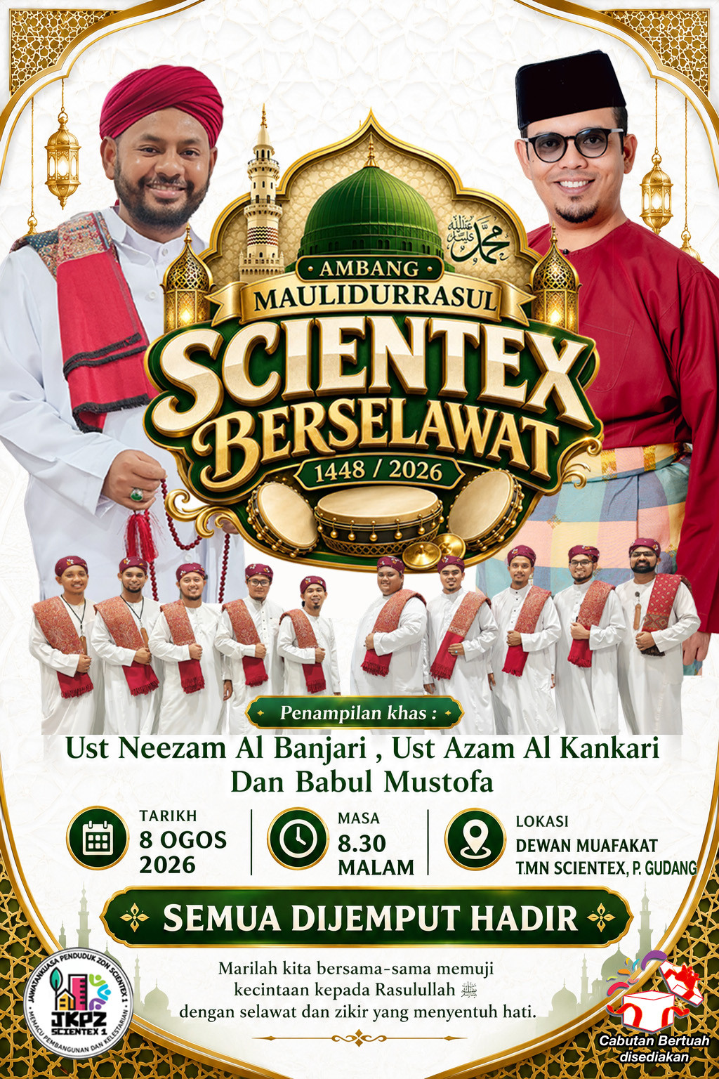 SUMBANGAN MAULIDURRASUL 1448H / 2026M (KOMUNITI BELATUK)
