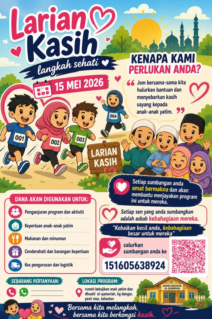 PROGRAM LARIAN KASIH,LANGKAH SEHATI