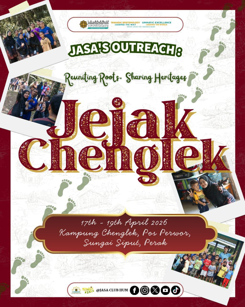 JASA’S OUTREACH: JEJAK CHENGLEK