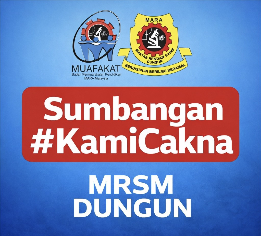SUMBANGAN #KAMICAKNA MRSM DUNGUN